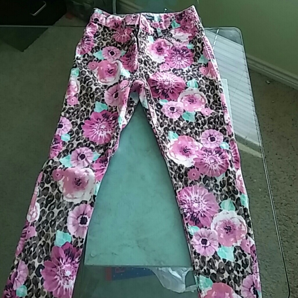 Floral Jeggings